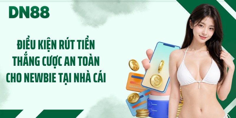 Điều kiện rút tiền thắng cược an toàn cho newbie tại nhà cái
